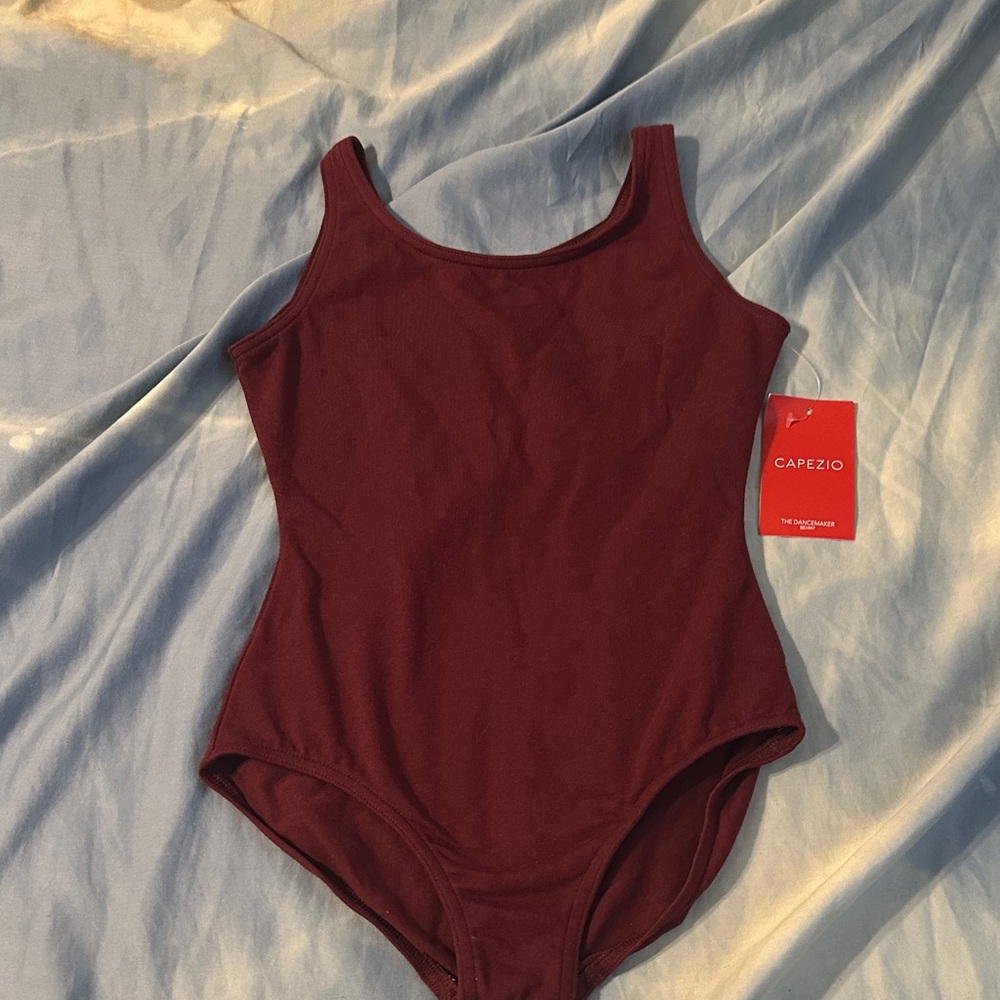 Capezio Kids Maroon Bodysuit